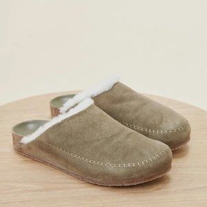NEW Jenni Kayne Shearling Clog, 37, Laurel
